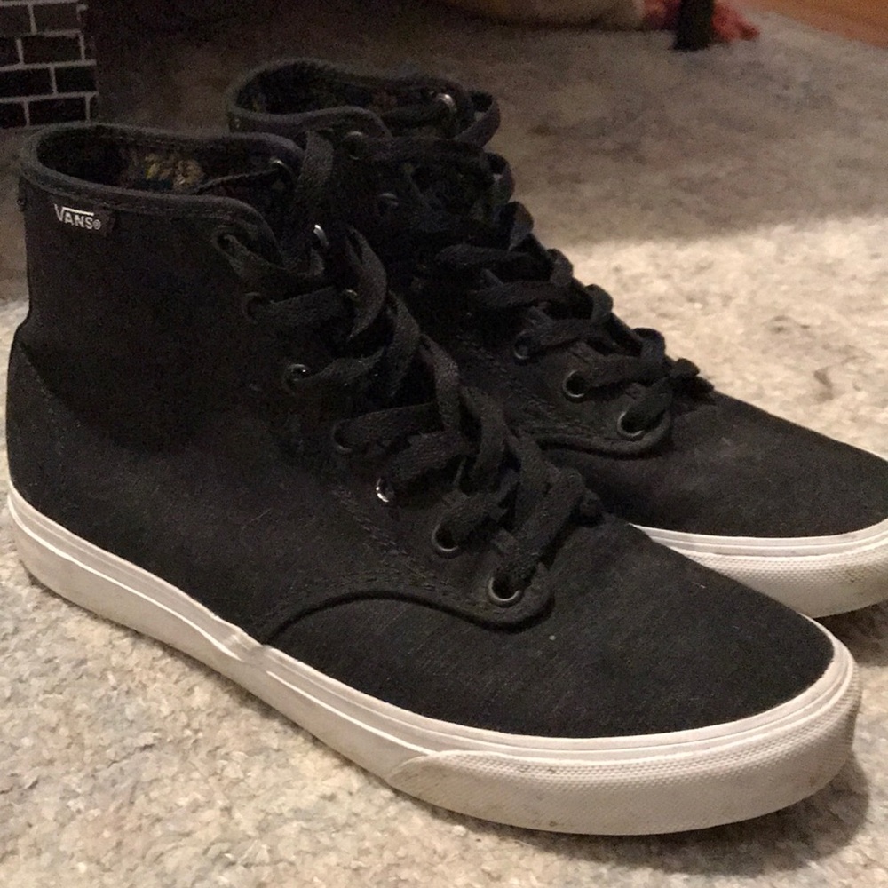 Black High Top Vans